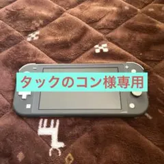NINTENDO Switch Lite グレー本体　美品