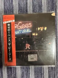 未開封 ビー・ジーズ 幸せの1ペンス Mr. Natural 紙ジャケ