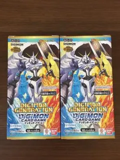 デジモンカードゲーム アドバンスブースター AD-01 2BOX未開封テープ付