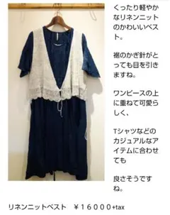2026年最新】ネストローブ リネン ベストの人気アイテム - メルカリ