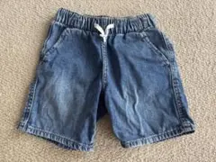 H&Mプルオンデニムショーツ 3-4Y