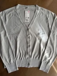 【新品未使用】UNIQLO ライトVネック カーディガン Lサイズ