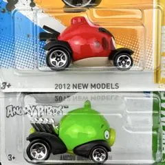 ホットウィール　ミニカー　アメリカ版　 アングリーバード　2台セットのサムネイル