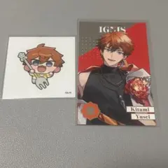 にじさんじ 北見遊征 8周年 チェキ ステッカー 3SKM