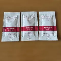 MANARA MOIST WASH GEL 試供品 3包セットのサムネイル