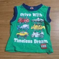 トミカ 車 タンクトップ 100cm