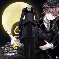 ツイステ リドル ナイトメアースーツ ハロウィン コスプレ 衣装