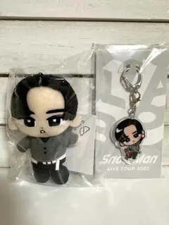 ⭐︎新品未開封⭐︎おまけ付き　すのチルぬいぐるみ&アクリルキーホルダー　目黒蓮さん