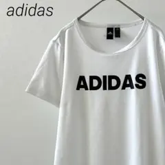 adidas Tシャツ 半袖 クルーネック ロゴプリント ワンポイント スポーツ