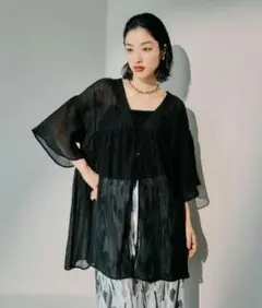 【新品未開封タグ付】LEPSIM 2WAYギャザーチュニックワンピース