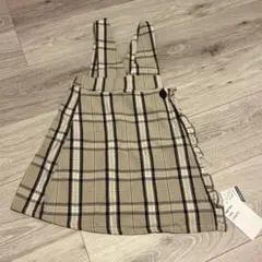 【新品】アプレレクール チェック スカート ジャンスカ 100cm