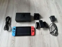 Nintendo Switch 本体 青/赤 Joy-Con ドッグ 冷却ファン