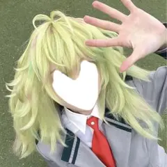 【セット済み】ヒロアカ 葉隠透 ウィッグ コスプレ 2025年最新】葉隠透 コスプレの人気アイテム - メルカリ