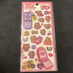 サンリオ 平成はっぴーフォン ステッカー シール 日焼けキティ