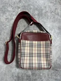 Burberry チェック柄 ボストンバッグ 大容量 旅行 トラベル品 - メルカリ