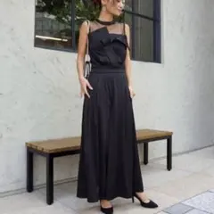 美品☆My shawty パンツドレス オールインワン 結婚式 オケージョン