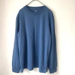 ユニクロ　エアリズム　クルーネック 長袖カットソー　S　即日発送