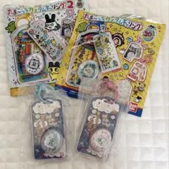 たまごっちカスタムキーリング　てんしっち　2点セットのサムネイル