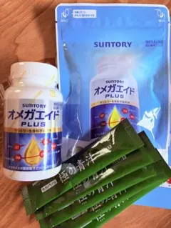サントリーウエルネス◇オメガエイドPULS 360粒 機能性表示食品 おまけ 
