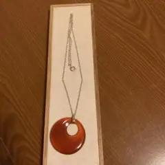 メノウネックレス