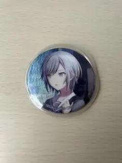 プロセカ　日野森志歩グリ缶1個 缶バッチ