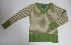 アバクロンビー✨アバクロ✨ Vネック✨セーター✨綿100％✨刺繍有✨M