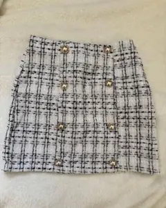 ツイード ミニスカート