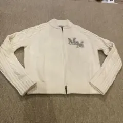 a*o様 MaxMara ホワイト ニットカーディガン/ジャケット S