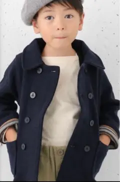 アーバンリサーチドアーズ　キッズ　リバーニットPコート　120