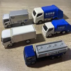 【中古品】トミカ（一台以外）働く車セット計5台