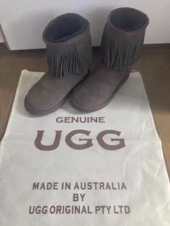 UGG フリンジムートンブーツ 23.5㎝