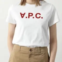 A.P.C. ロゴ Tシャツ ホワイト