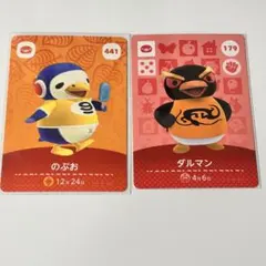 Nintendo amiiboカード　ダルマン　のぶお