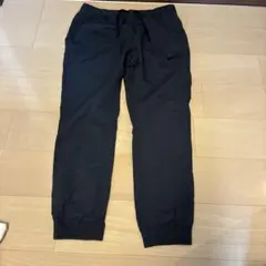 美品NIKE ジョガーパンツ ウーブン ジョガーパンツコットンナイロン黒