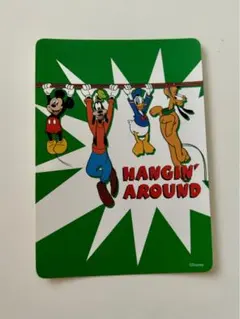 ミッキー ドナルド ディズニーストア じゃんけん カード 店舗限定 新宿高島屋店