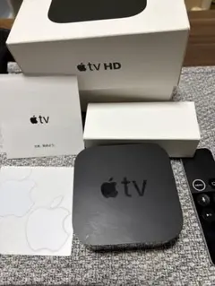 エ*グ様 Apple TV HD 本体とリモコン、箱付きのサムネイル