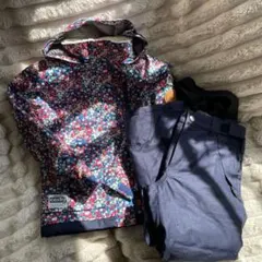 cosby 花柄 スノーウェア セット