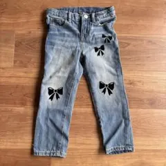GAP デニムパンツ 4歳用 リボン　100-105センチ