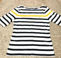 Tommy Hilfiger 半袖ストライプTシャツ レディース　Ｌ