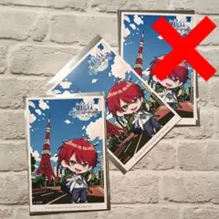 RED° 東京タワーコラボ　じゃぱぱ　ポストカード　２枚　カラフルピーチからぴち