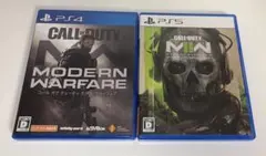 PS4 コールオブデューティ モダンフォーフェア＆PS5 モダンウォーフェア2