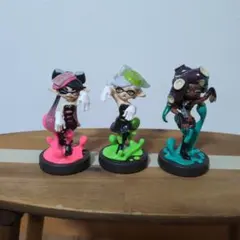 Splatoon アミーボ3体セット イイダ・アオリ・ホタル