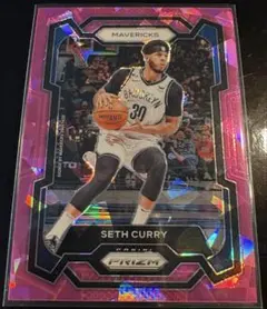 Seth Curry 2023-24 Prizm ピンククラックドアイスパラレル