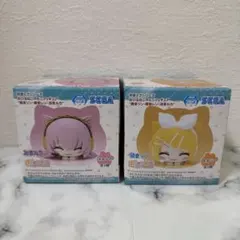 初音ミクシリーズ おひるねこ ミニフィギュア “巡音ルカ” “鏡音リン”