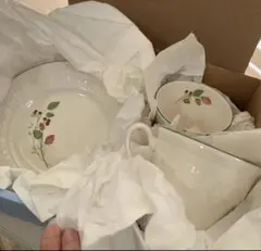 【Wedgwoodウェッジウッド】プレート&カップ2枚組セット