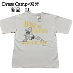 新品☆dress camp トリケラトプス拳Tシャツ 白　LL＊QJ