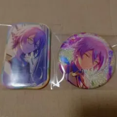 プロセカ 神代類 缶バッジ スクエア缶バッジ グリ缶 1B