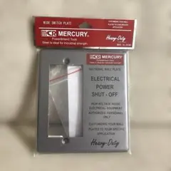 MERCURY WIDE SWITCH PLATE スイッチカバー