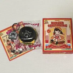 ル*生様 Mellojoyスクイーズ　キングオブバーガーシリーズ　イカ墨バーガー