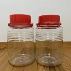 アデリア　果実酒瓶 透明ガラス 2個セットのサムネイル